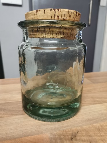 Vintage green glass - glass, storage