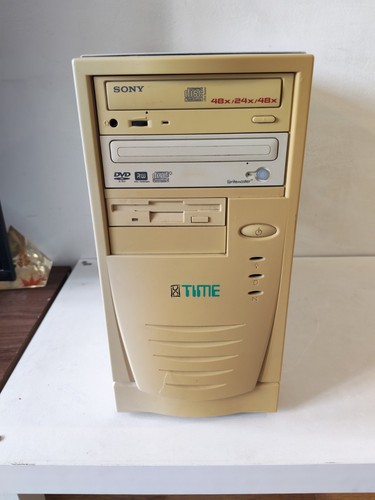 Time vintage computer tower - vintage,