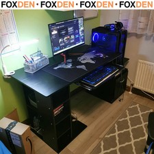 Computer desk workstation - desk,