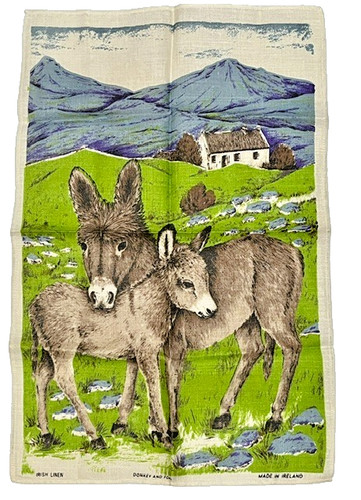 New vintage irish linen tea - irish,