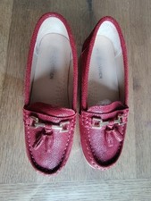 Ladies Leather Tassel Loafers