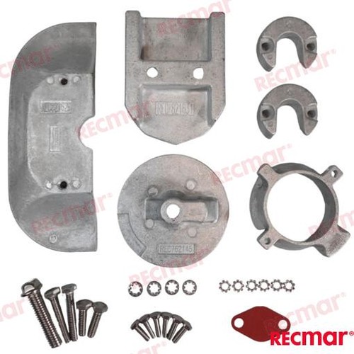 Aluminium anode kit - aluminium,