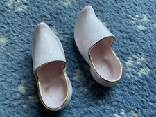 Retro vintage bone china clogs 