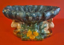 Vintage Majolica Compote/