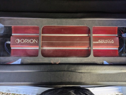 Orion 425 hcca amplifier - orion, w/box