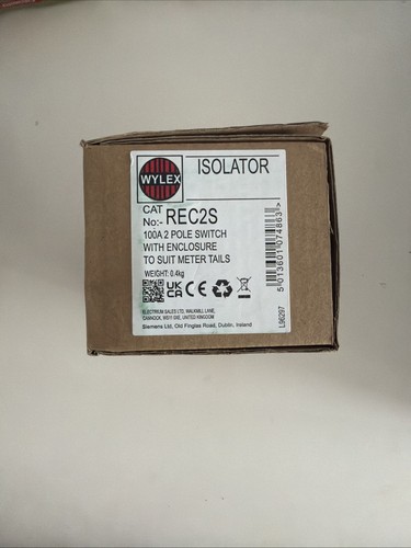 Wylex recsw2s isolator - wylex,