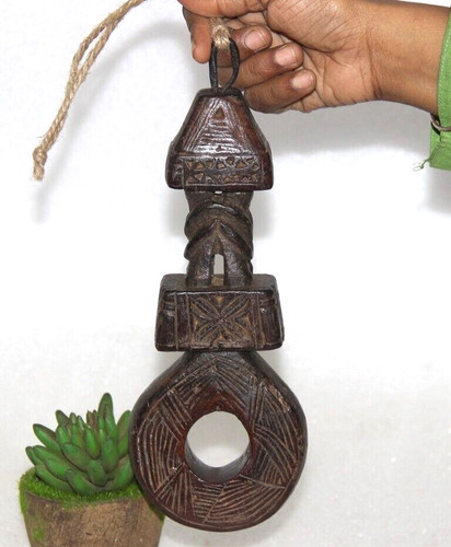 Antique wooden goodluck charm - antique,
