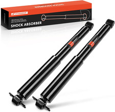 Rear Pair (2) Shock Absorber Compatible with Chevrolet Express 1500 03-14, Expre