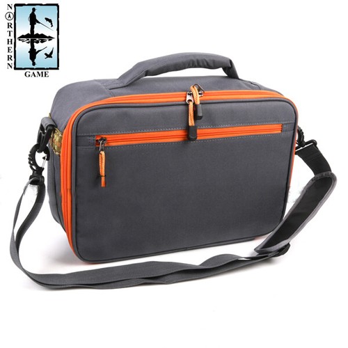 Fly fishing reel case - case, and