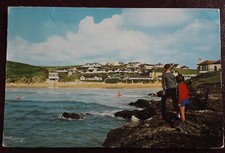 Postcard Polzeath Cornwall