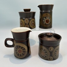 Vintage Denby Arabesque 2 Jugs