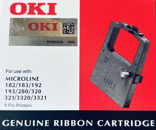Oki genuine ribbon cartridge - oki,