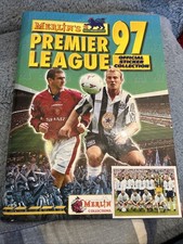 1997 Merlin’s PREMIER LEAGUE 97 Official Sticker Collection Album Book 321/537