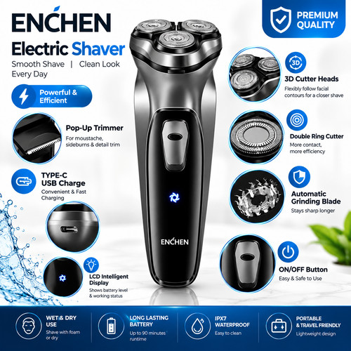 Mens electric rotary shavers - mens,