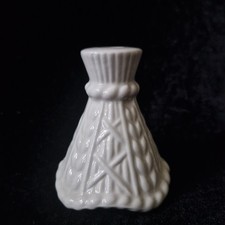 Vintage White Ceramic Pie