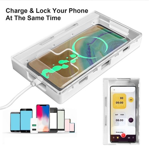 Phone lock case with key - phone,