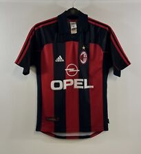 AC Milan Home Football Shirt 2000/02 Adults Small Adidas C240