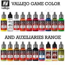 Vallejo Game Color Paints Inks Washes FX Fluo Xpress Full Range Fast Shipping