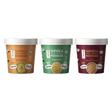 Nashi Konjac Shirataki Mix Pot Noodles 150g x 6 | Low Calorie, Vegan, 3 Flavours