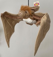 Dowman Soft Touch Bat Plush Soft Toy 30" Wing Span RARE
