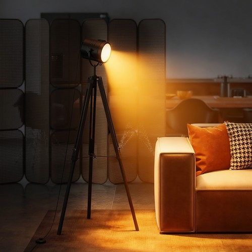 Industrial tripod floor lamp - tripod,