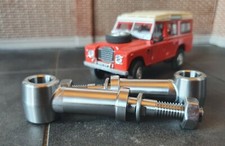 Land Rover Series 3 Windscreen Hinge Pivot Bolt Washer Nut Set Stainless x2