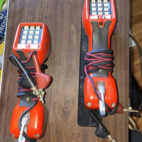 Vintage push button lineman's