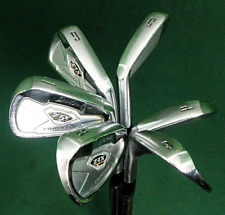 Set Of 6 x Srixon Z-TX Forged Irons 5-PW Stiff Steel Shafts Mixed Grips