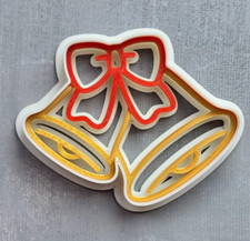 Biscuits / Cookie Cutter, Christmas Bells Decoration,  Fondant Cookie Xmas