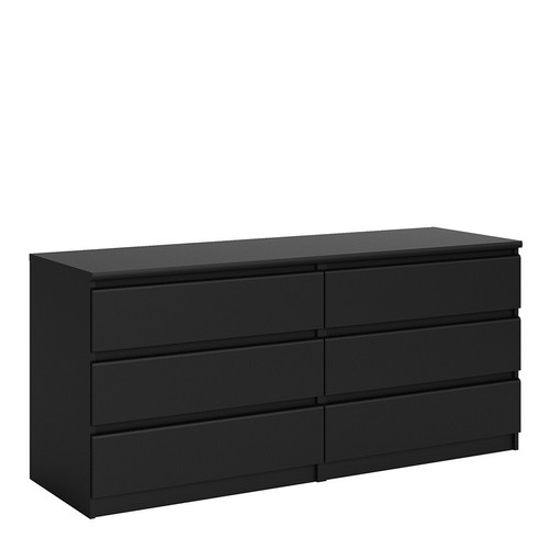Wide chest drawers - drawers, (3+3)