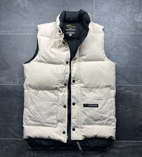 Canada goose down vest beige - down,