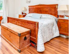 French Louis XVI Style Bedroom Furniture - 3 Piece Set