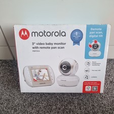 Motorola MBP30A 3” Video Baby Monitor Camera With Remote Pan / Parent Unit