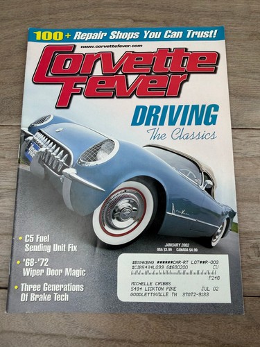 Corvette fever magazine - fever,