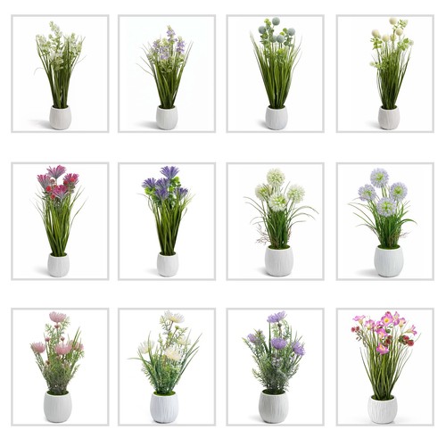 50cm modern faux artificial - 50cm,