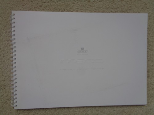 Noble m600 sales brochure - noble,