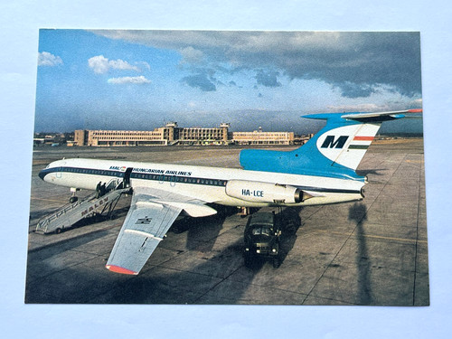 Aviation airline postcard - aviation,