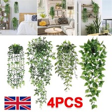 4PCS Artificial Hanging Plants
