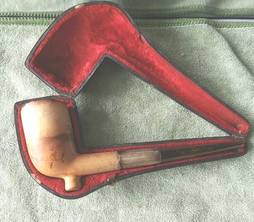 Meerschaum tobacco pipe amber - tobacco,