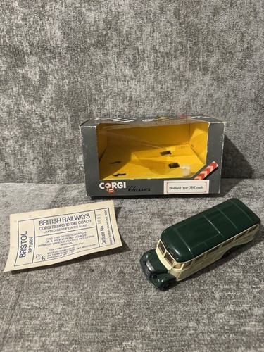 Corgi bedford type coach - type,