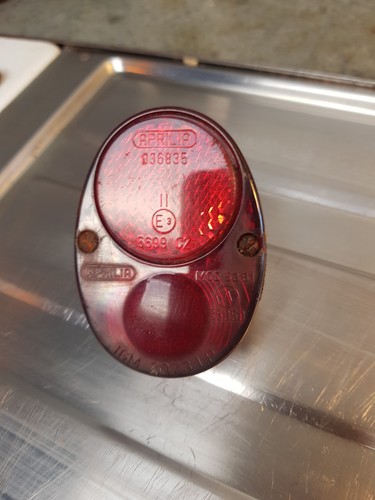 Vintage aprilia rear light - rear,