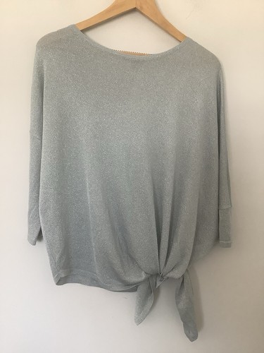 Phase eight blue metallic knit - blue,