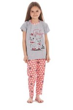 Girls Cat Pyjamas Set Kids