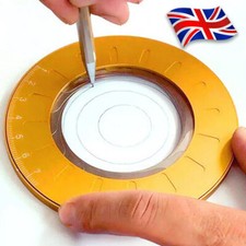 Adjustable Circle Drawing Ruler Tool Measuring Drawing Circular Compass W
