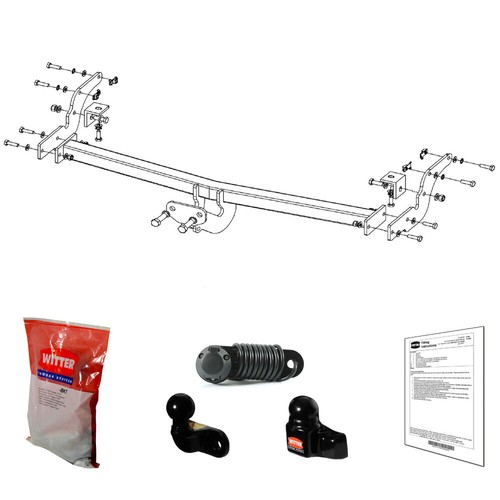 Witter towbar for - peugeot, 207