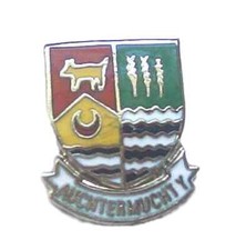 Auchtermuchty Quality Enamel Lapel Pin Badge