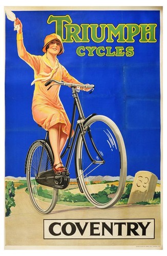 Vintage triumph british - vintage,