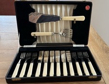 Fish Cutlery Vintage For 6