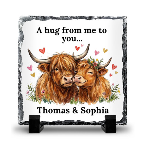 Personalised highland cow - personalised,