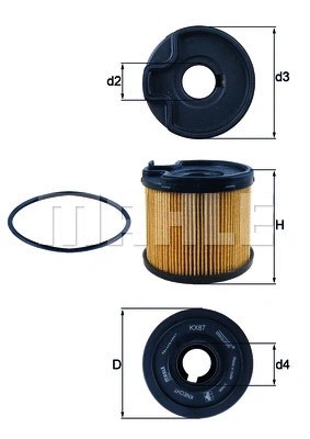 Fuel filter fits - fuel, citroËn